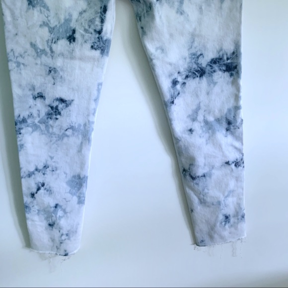 Just Black Denim Women’s Tie Dye High Waisted Slim Cropped Jeans - Picture 5 of 7